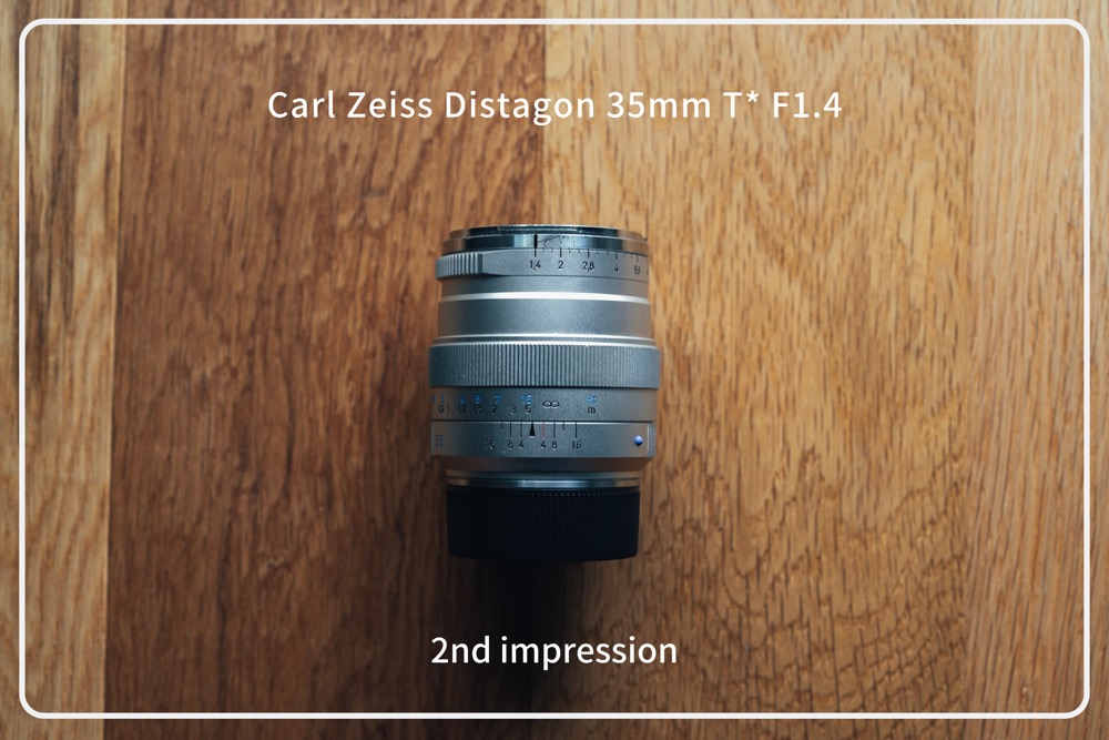 Carl Zeiss Distagon 35mm T* F1.4 ZM をα7RⅢで使ったセカンドインプレッション。